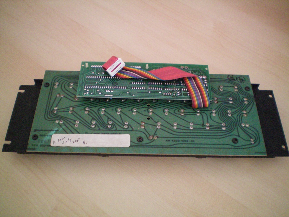 Apple II Keyboard Bottom